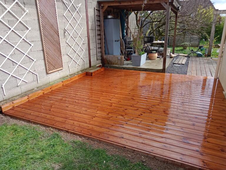 Artisan du Vert - Terrasse GRAD en bois Thermopin