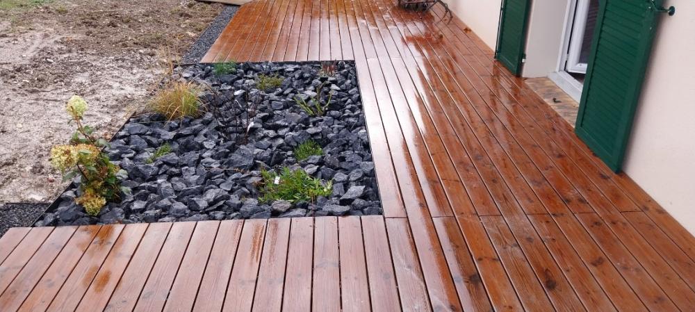 Artisan du Vert - Terrasse GRAD en bois Thermopin